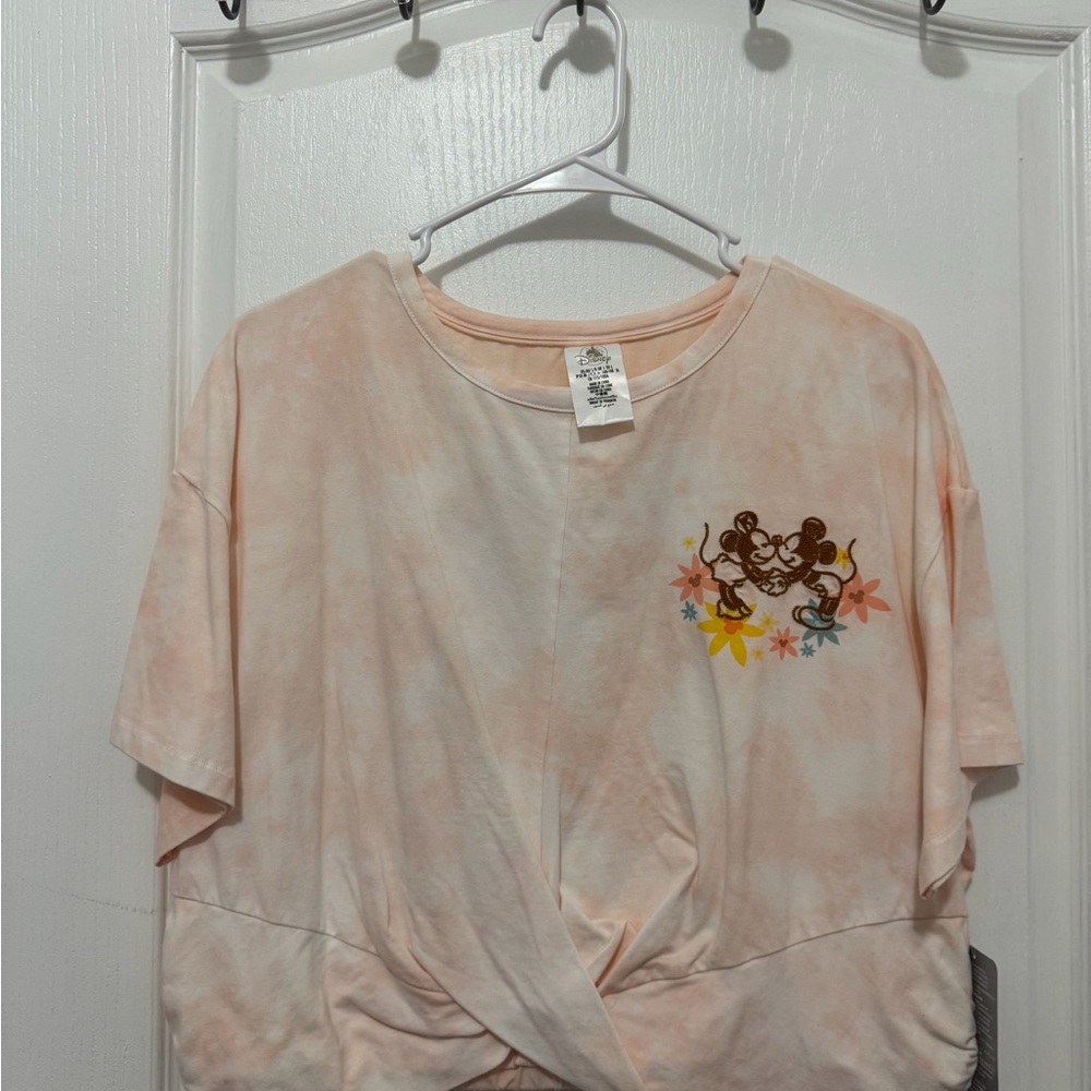 Disney Minnie & Mickey Crop Top